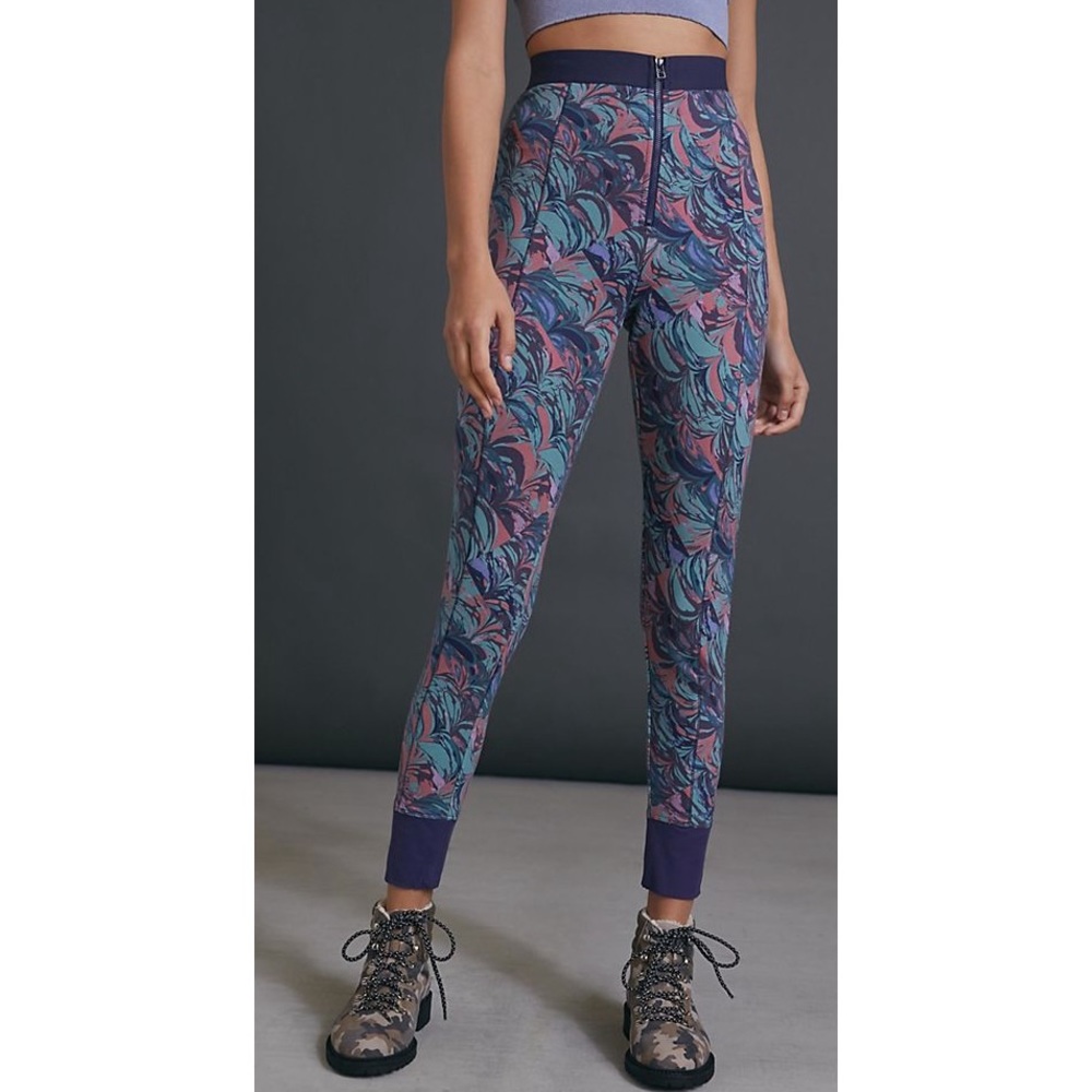 | Anthropologie | Saturday Sunday Samia Zip Front Leggings